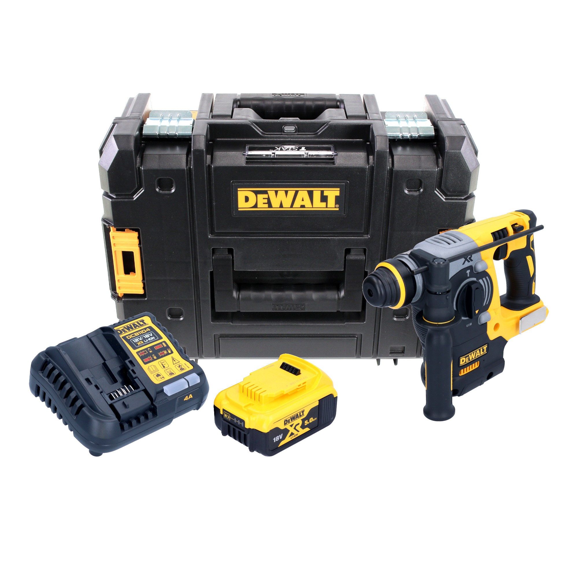 Schlagbohrmaschine DCH 273 P1 Akku Kombihammer 18V 2,1J SDS-Plus Brushless + 1x Akku 5,0
