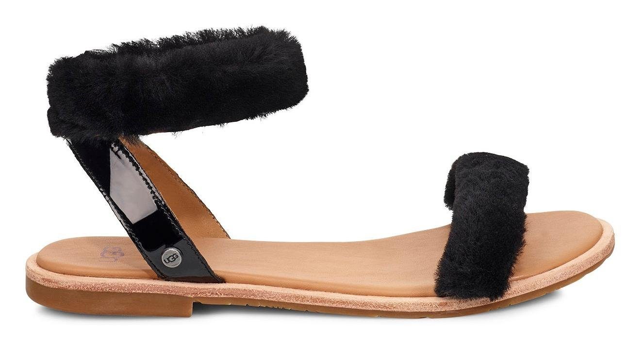 UGG »Fluff Springs« Sandale mit flauschigen Riemchen online kaufen | OTTO