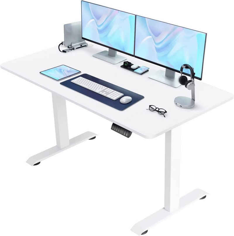 HOMALL Schreibtisch »Höhenverstellbarer Elektrisch Schreibtisch, Vierteilige Tischplatte«