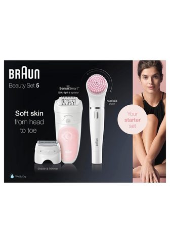 BRAUN Эпилятор Silk-épil Deluxe набор...