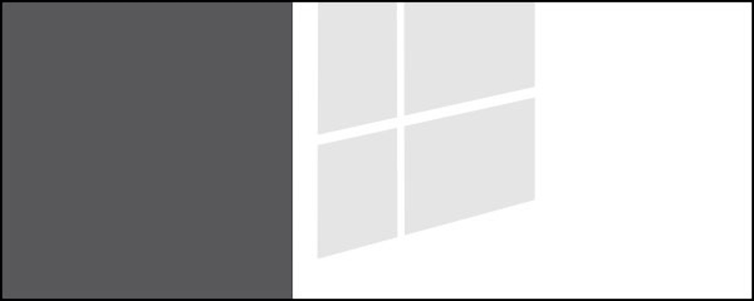 Korpusfarbe Platinium wählbar 3 Schubladen 90cm weiß (Platinium) Hochglanz Feldmann-Wohnen Front- (Teilauszug) mit & Unterschrank