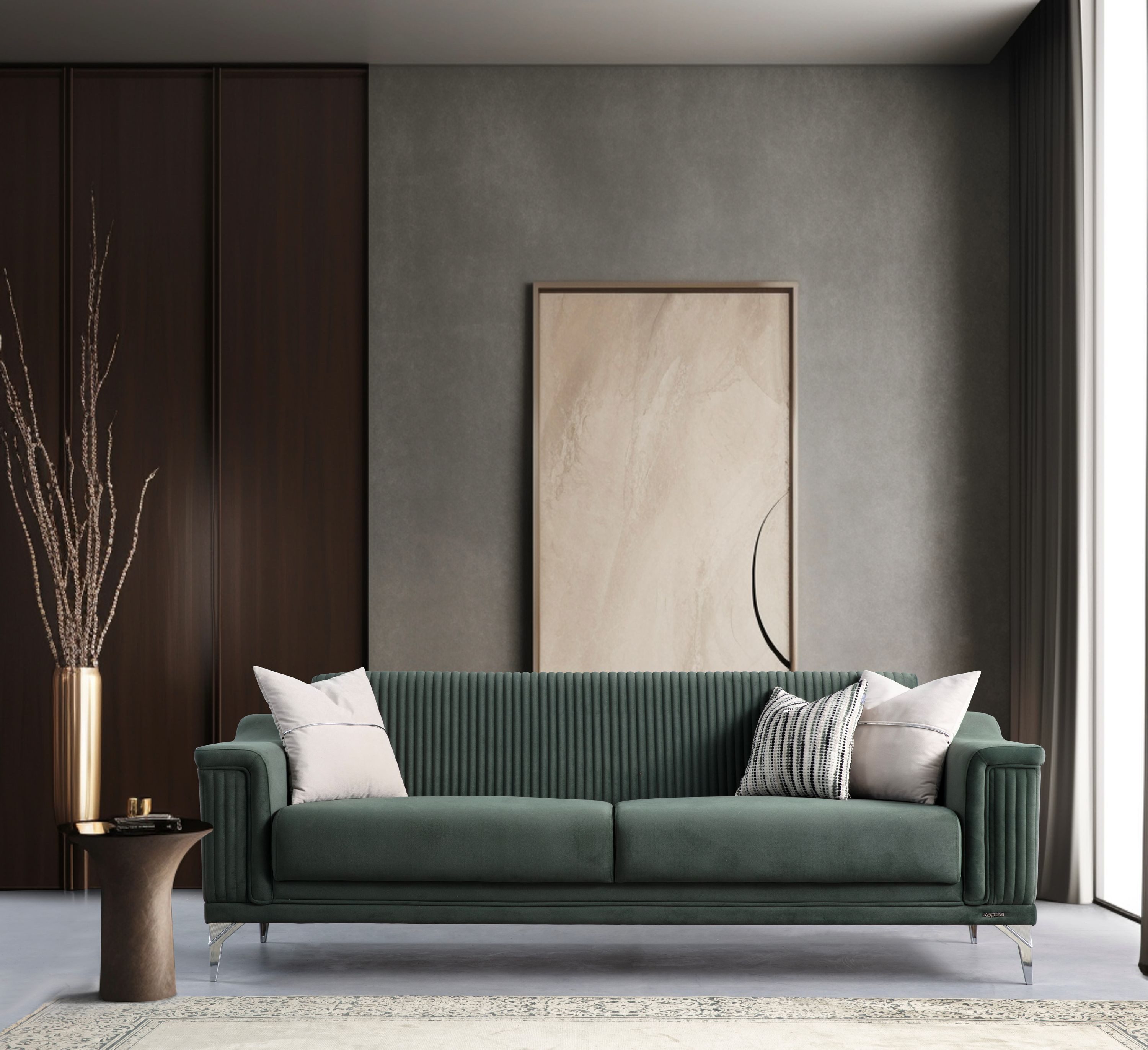 Villa Möbel Sofa Elyss, 1 Stk. 2-Sitzer, Hand Made Qualtiy, Schlaffunktion günstig online kaufen