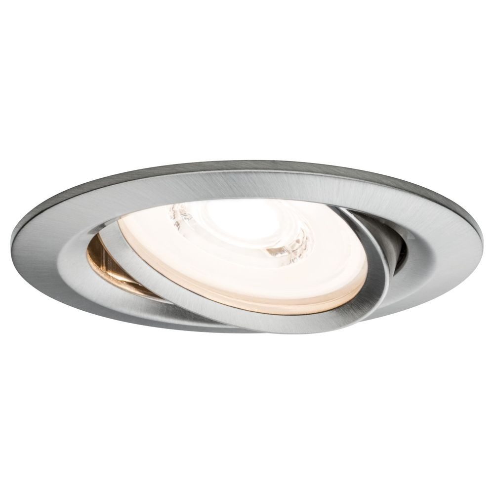 Paulmann Einbauleuchte Premium LED Einbaustrahler Reflektor Coin, schwenkbar, rund, eisen, LED