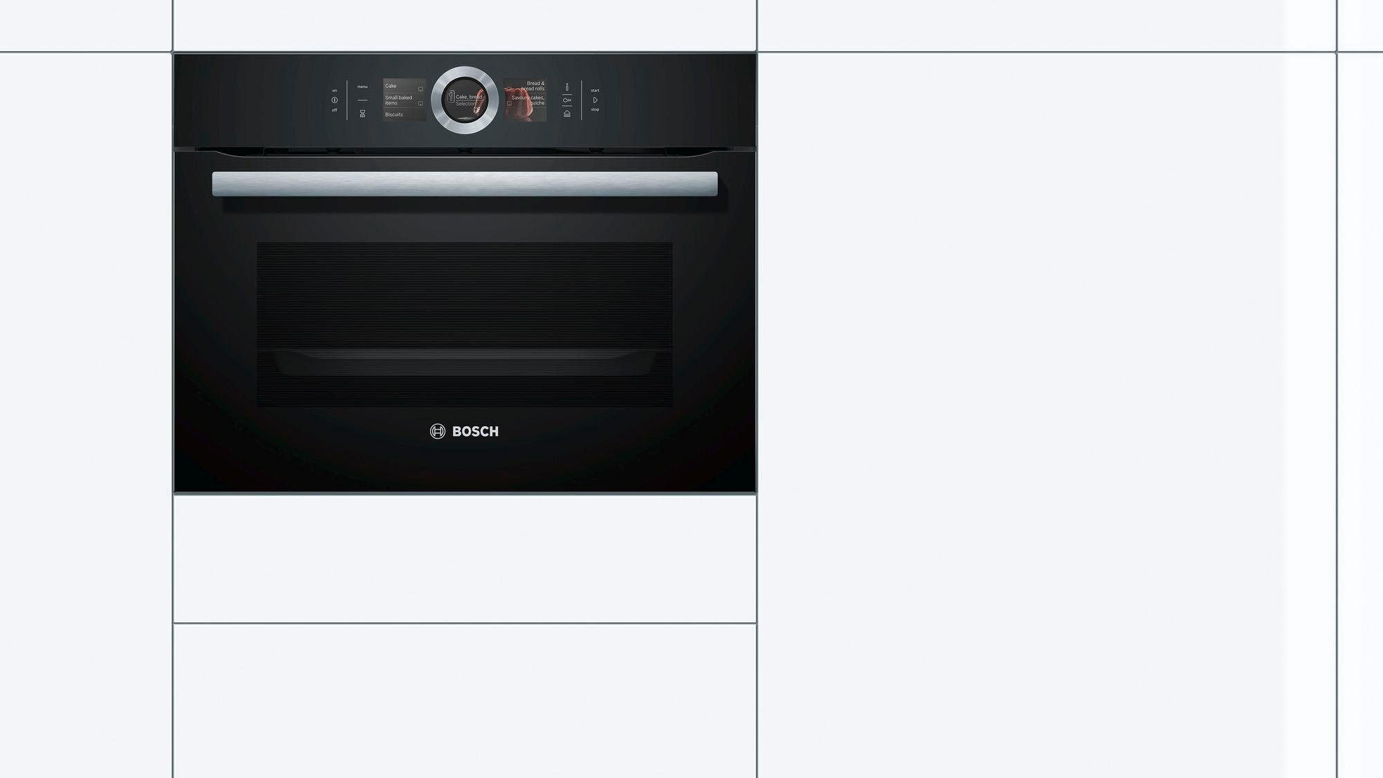 BOSCH Einbaubackofen 8 CSG656RB7, mit 1-fach-Teleskopauszug, ecoClean - BOSCH