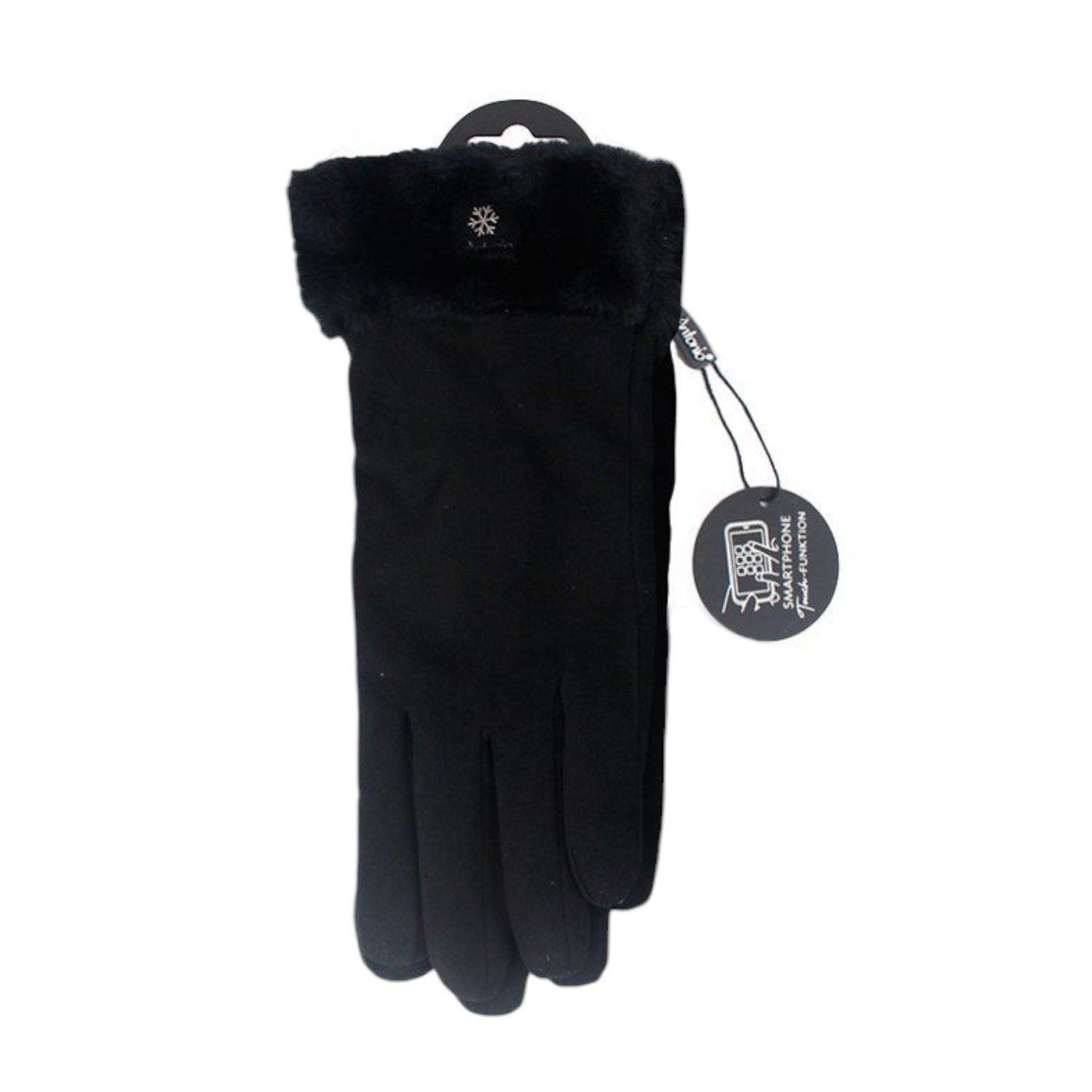Antonio Strickhandschuhe Gefütterte Fingerhandschuhe Suede mit günstig online kaufen