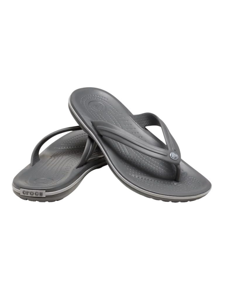 Crocs Zehensandalen Crocband Flip slategrau - 1 Paar Badeschuh günstig online kaufen