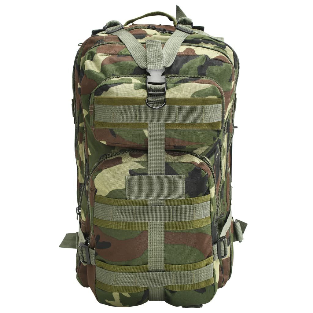 Rucksack L Rucksack Armee-Stil Camouflage vidaXL 50