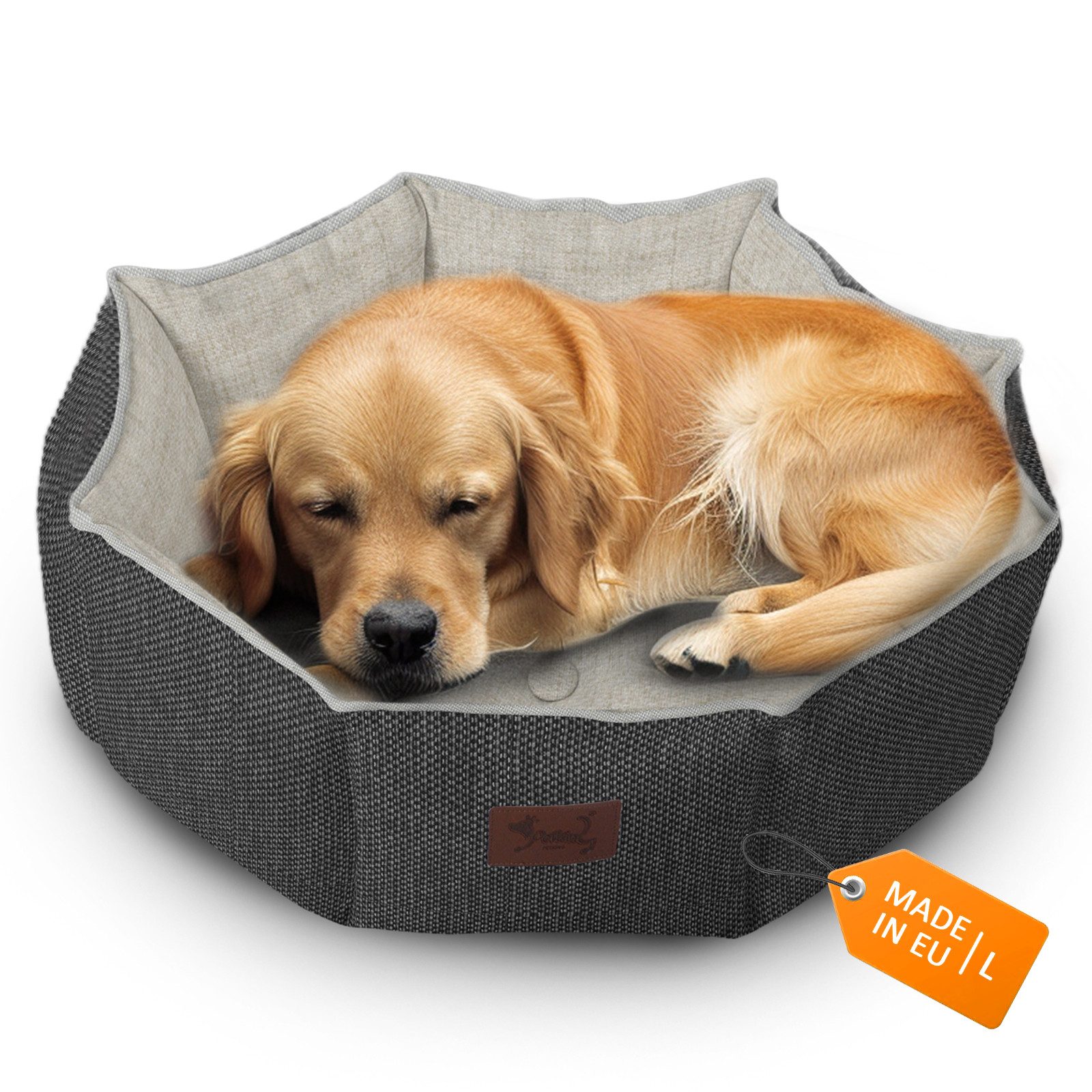 TopMeow Tierbett Hundebett mit Rand, Made günstig online kaufen