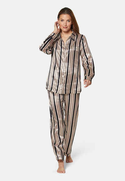 MADELEINE Pyjama »Pyjama in edlem Streifendessin«