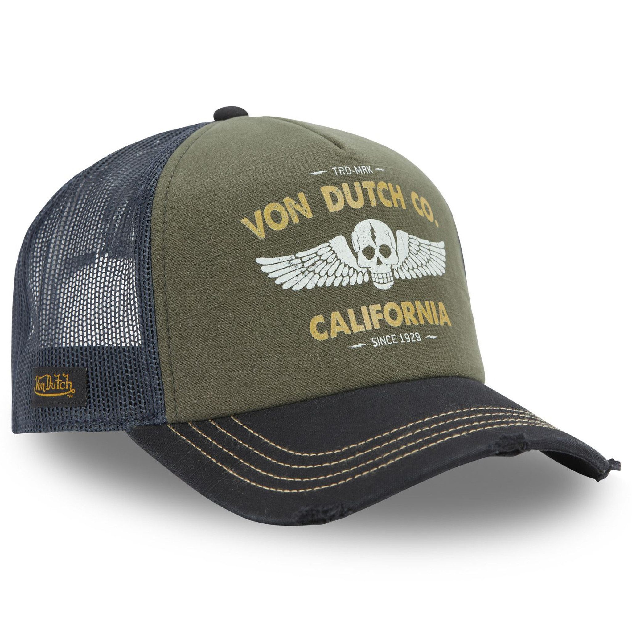 Von Dutch Trucker Cap Von Dutch Originals Trucker Cap - SKULL LTD. 1929 (Basecap, Basecap, Meshcap, Trucker Kappe)
