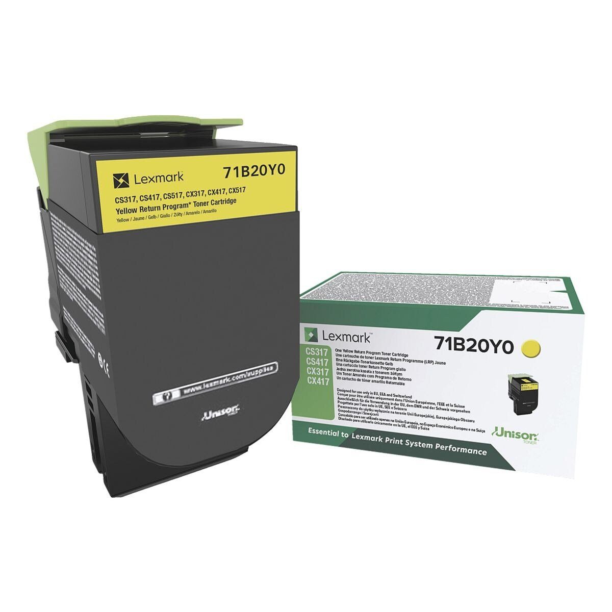 Lexmark Tonerpatrone 71B20Y0