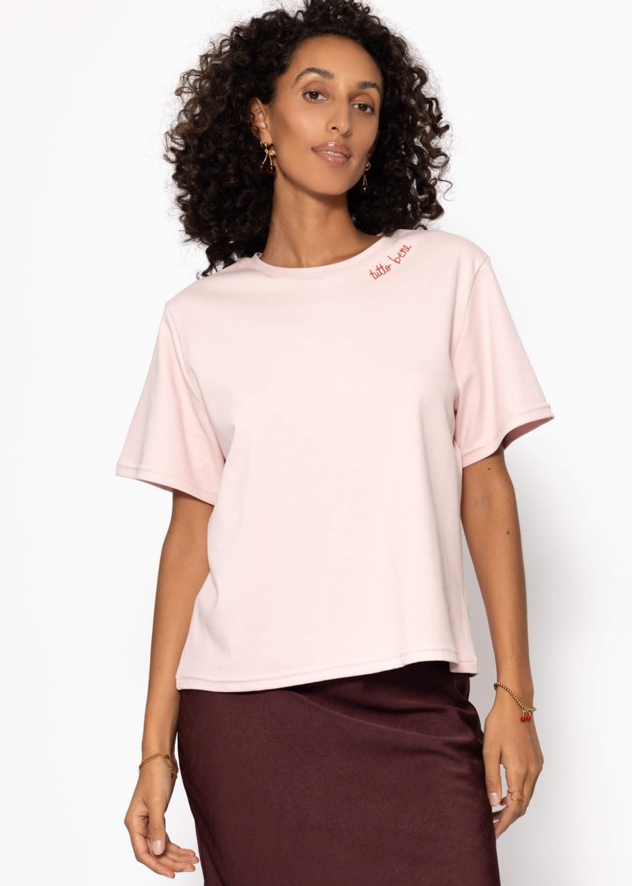 SASSYCLASSY T-Shirt T-Shirt mit LA DOLCE günstig online kaufen