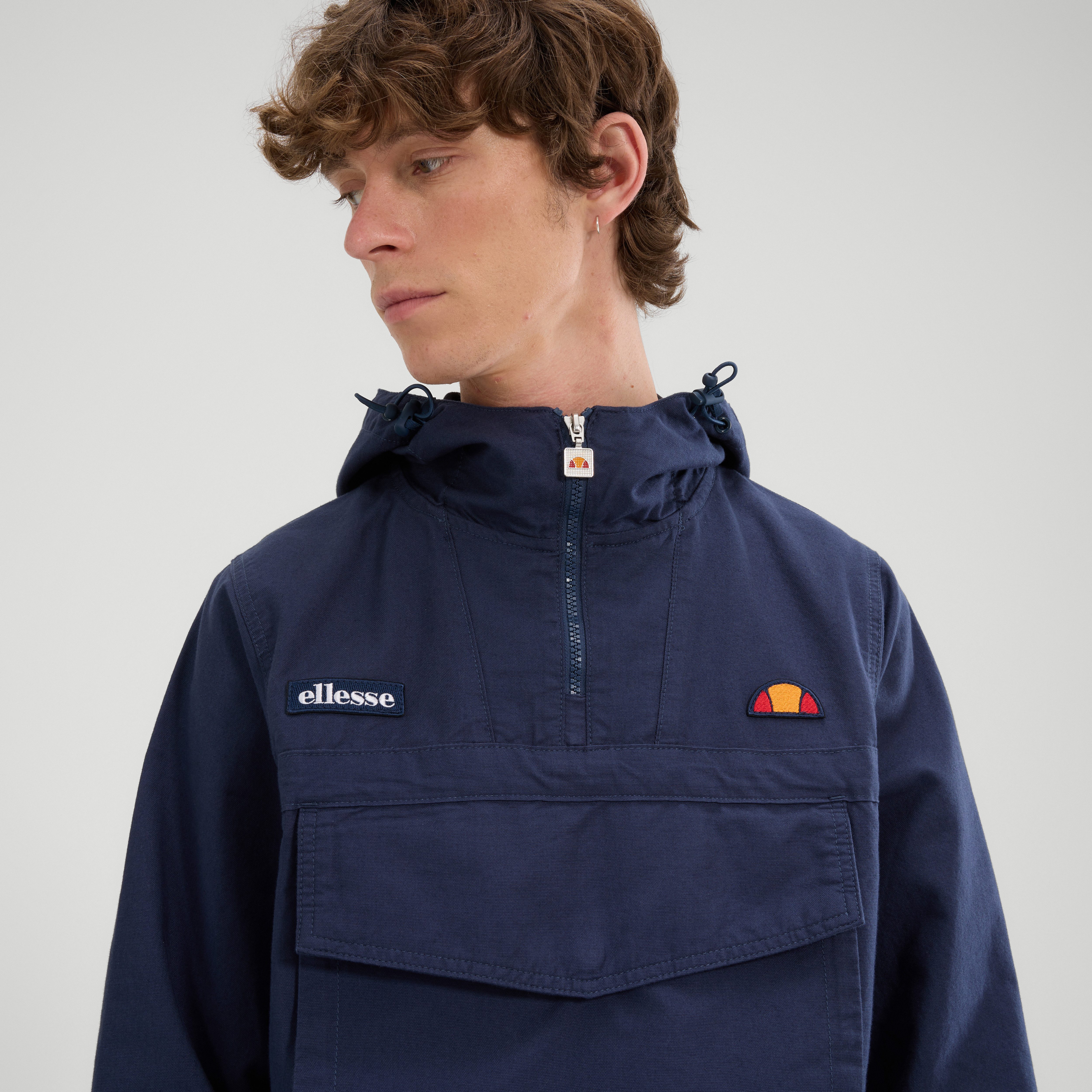 Ellesse Windbreaker aus Baumwolle, leichtes Material