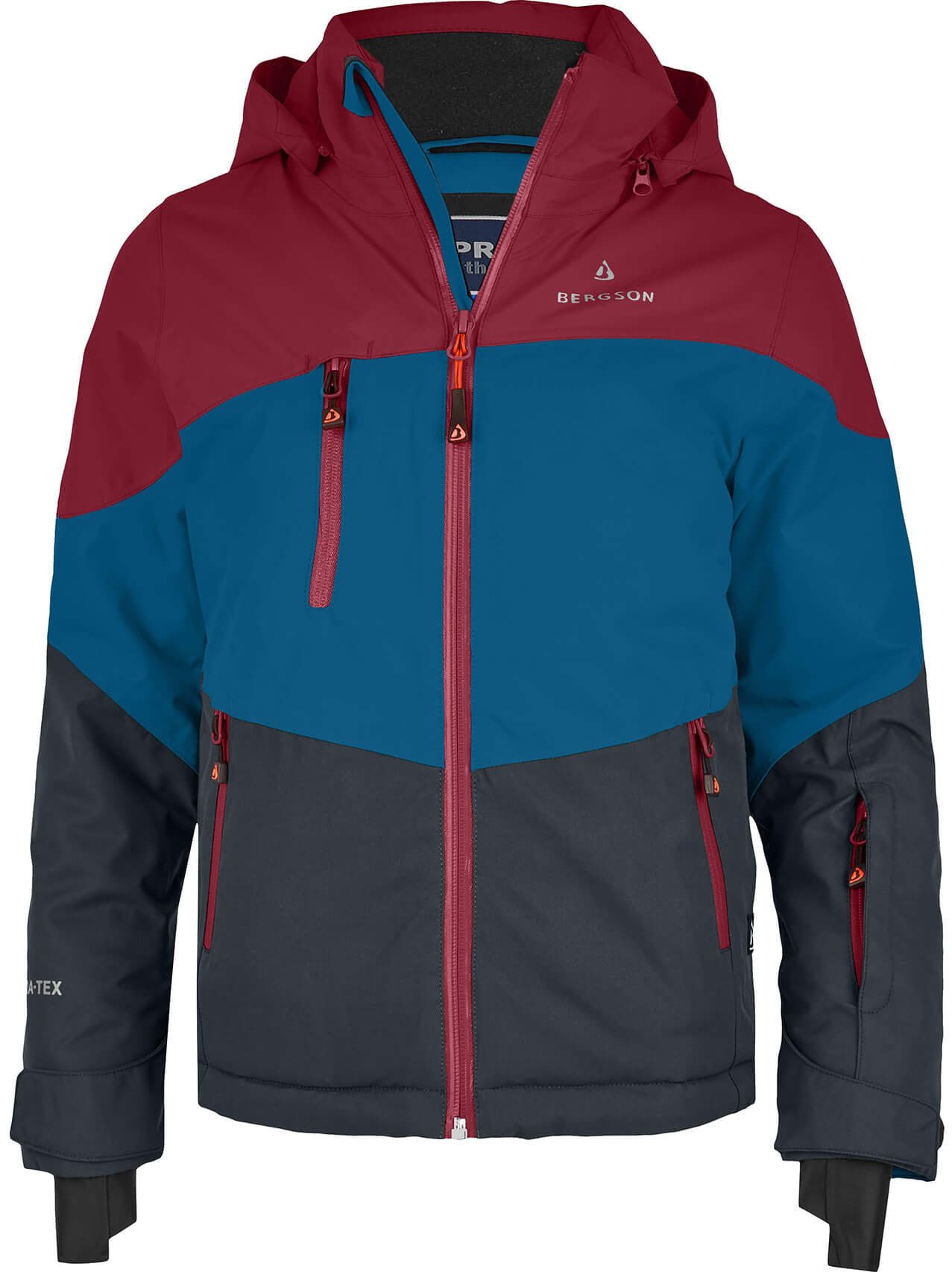 Bergson Skijacke VOLKER neo Kinder Skijacke, die perfekte Skijacke für junge Abenteurer, Normalgr