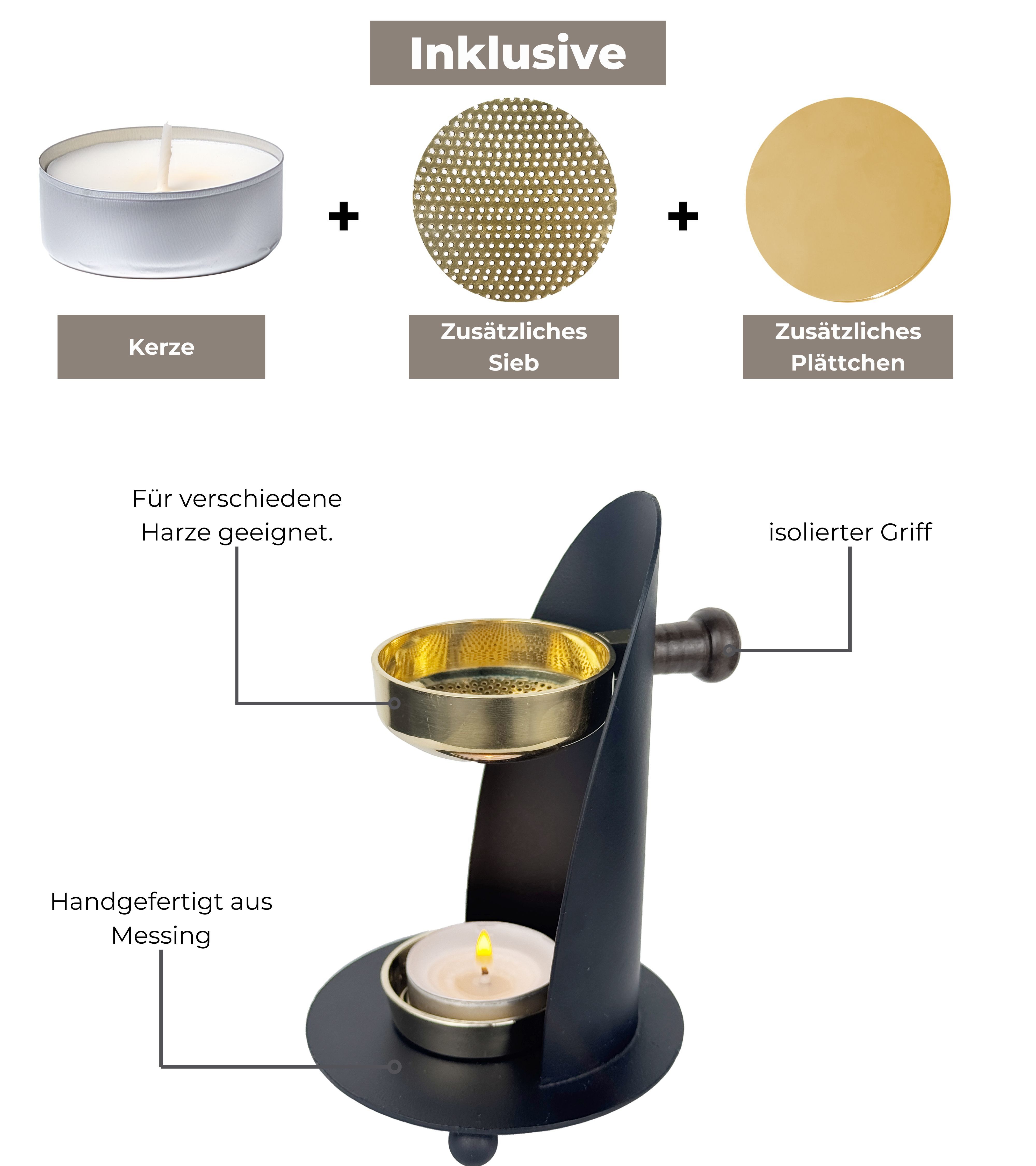 Incensera Räucherstövchen Räucherstövchen Weihrauchbrenner günstig online kaufen