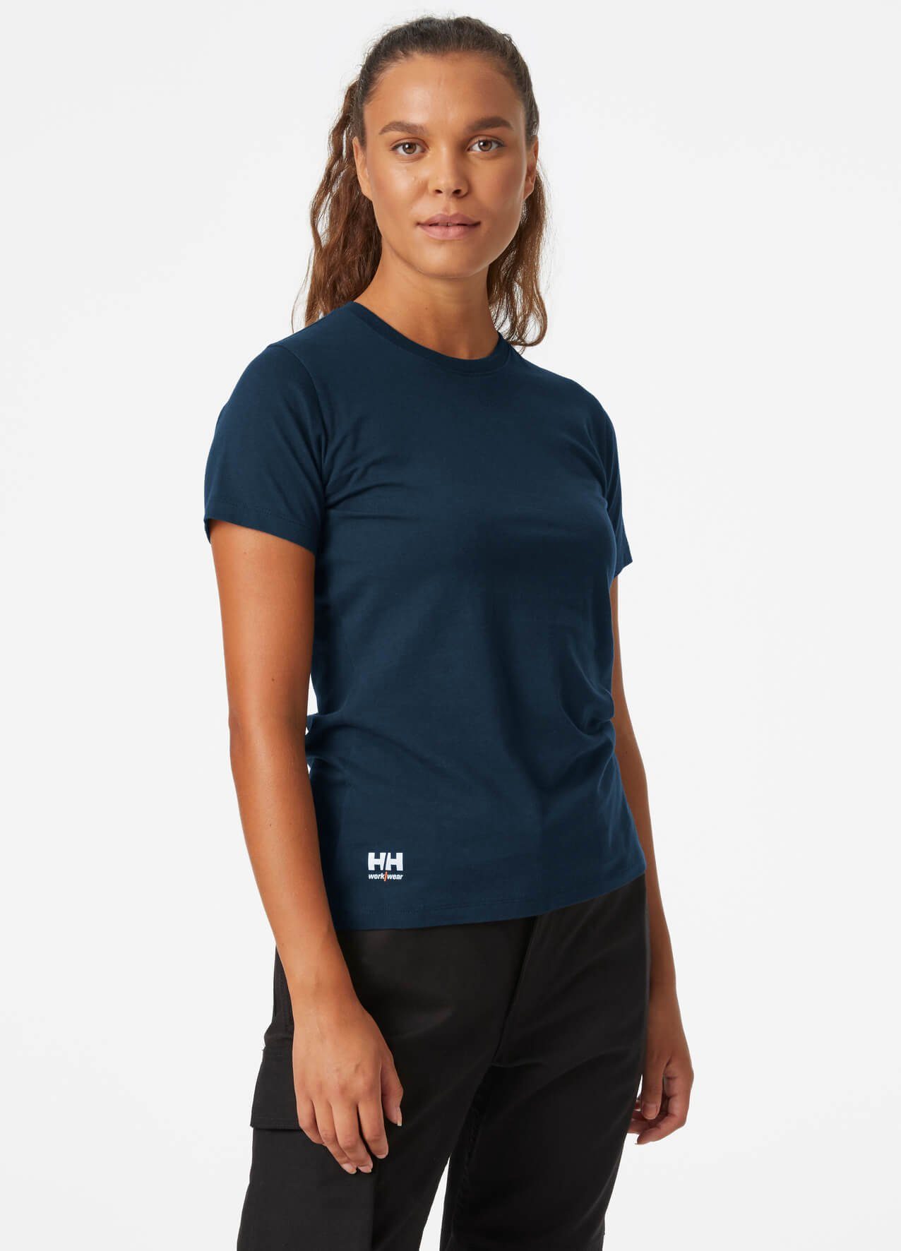 Helly Hansen T-Shirt NAVY W MANCHESTER (1-tlg) frauenspezifische Passform