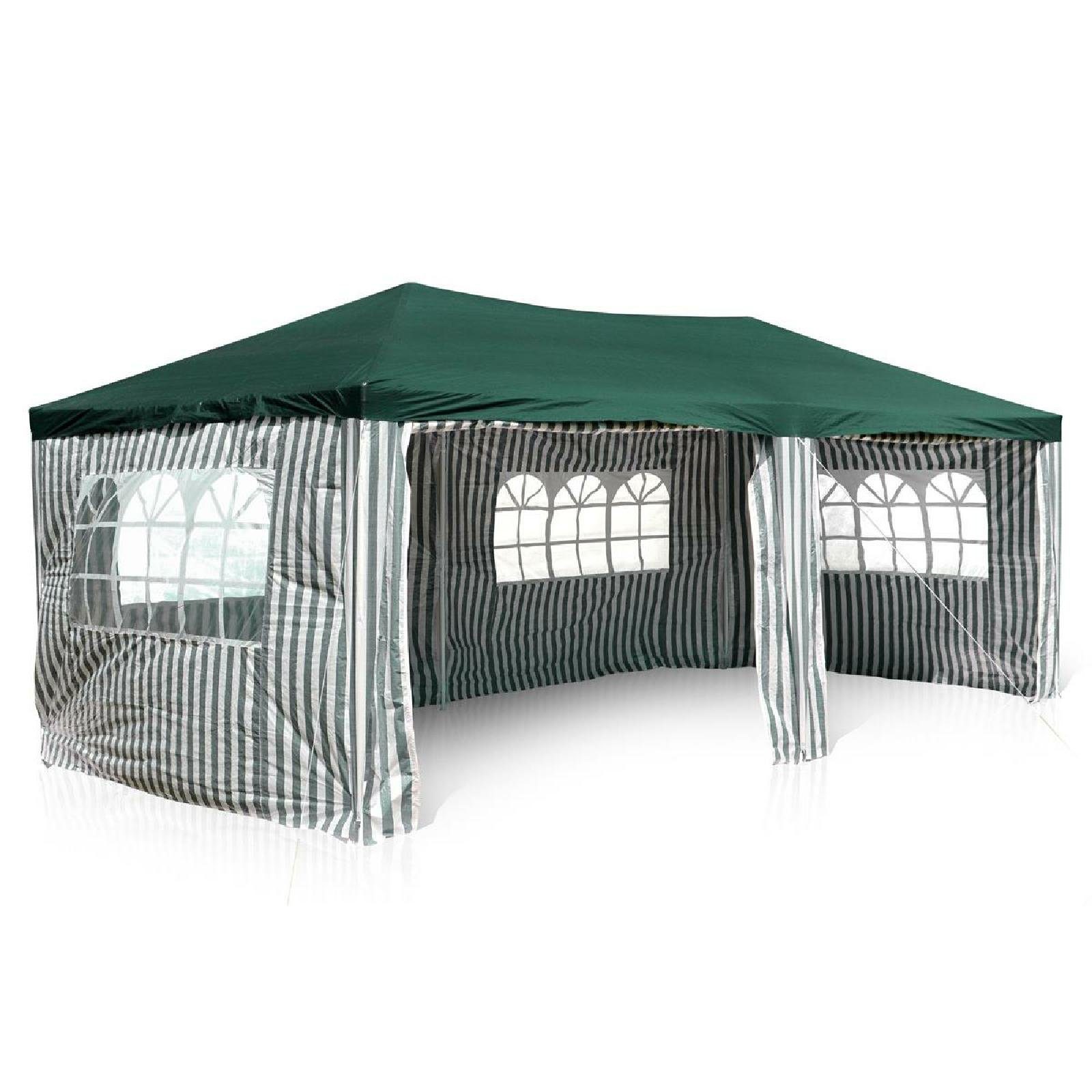Faltpavillon Pavillon Partyzelt Raucherzelt GRÜN 3x6m