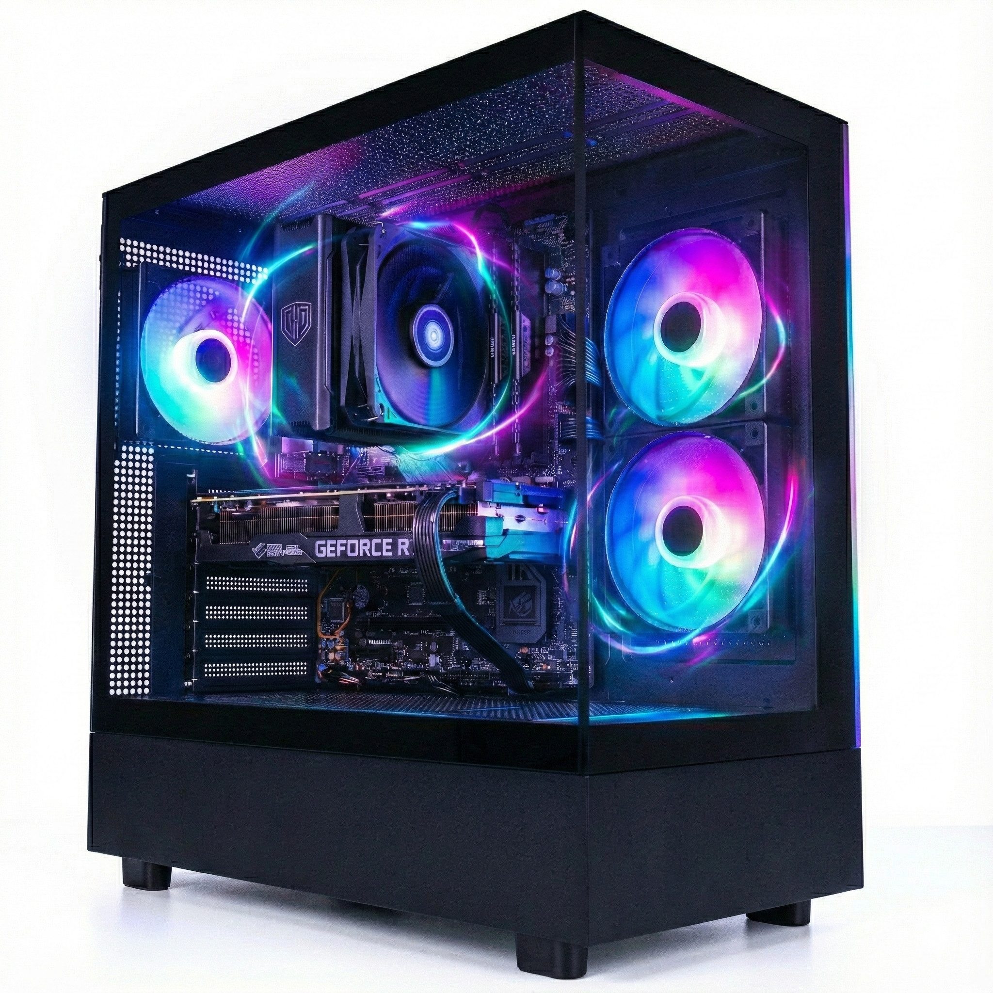 Meinpc Intel i9 mit RTX 5070 12GB Gaming-PC (Intel Core i9 12900K, RTX 5070, 32 GB RAM, 1000 GB SSD, RGB, Gamer, Gaming, RGB, 16 Kerne)