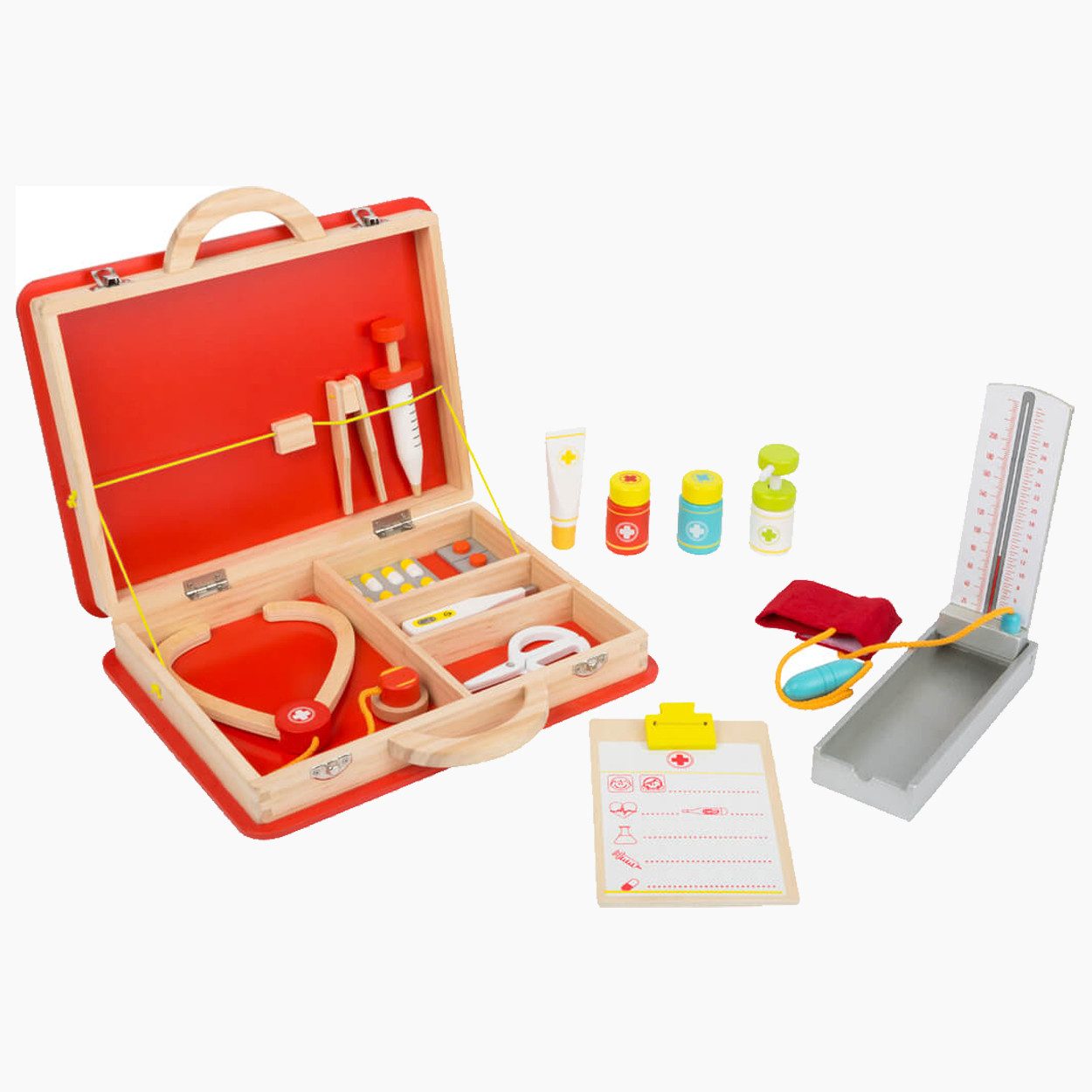 Spielzeug-Arztkoffer Notarztkoffer