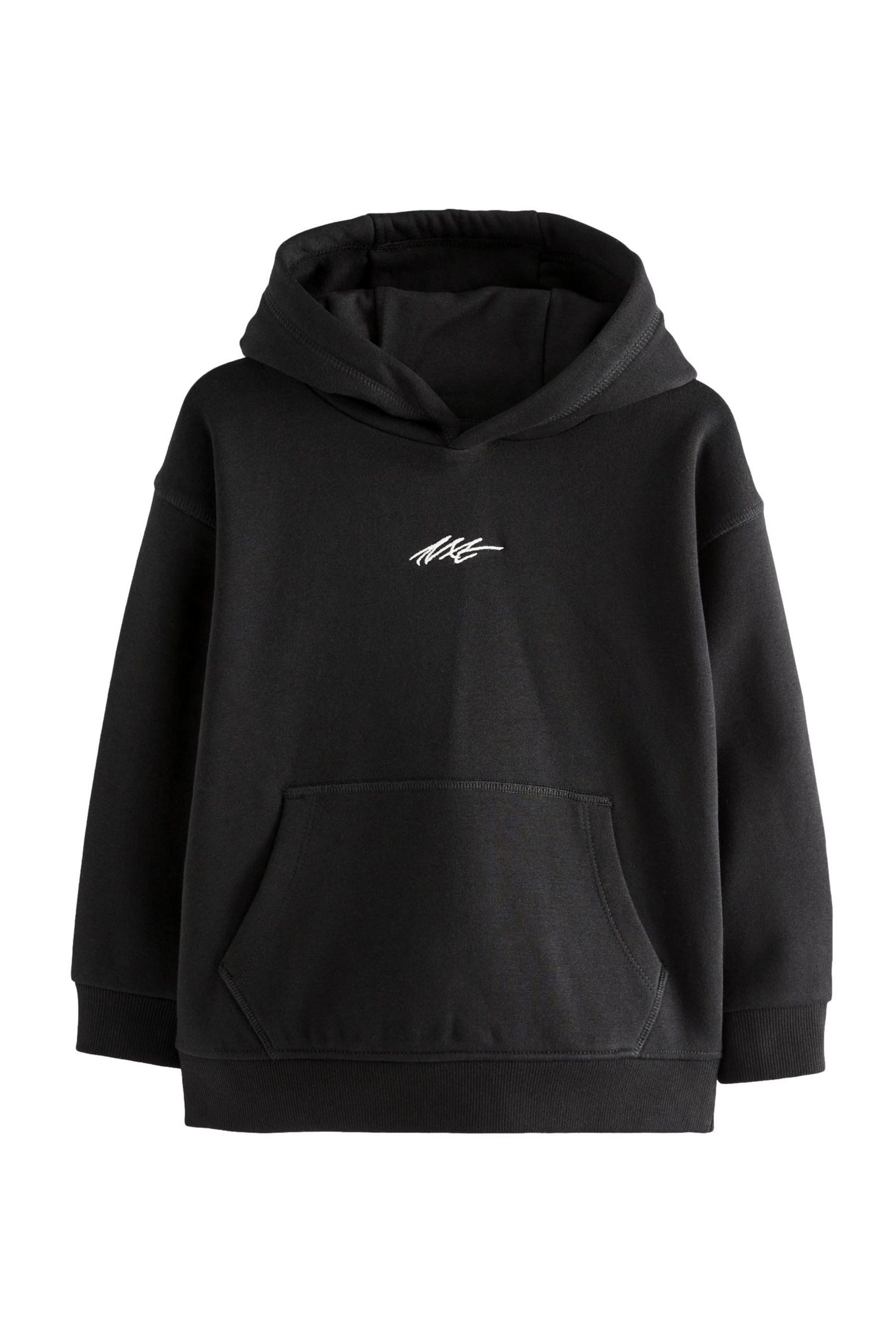 Next Hoodie Einfarbiges Jersey-Hoodie (1-tlg)