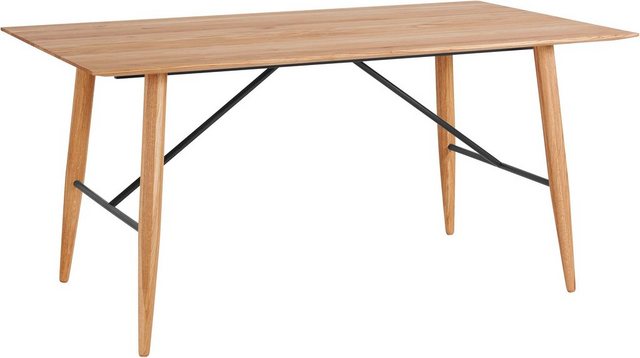 Esstisch »Luki«, aus massiver geölter Eiche, Breite 160 cm Esstisch »Luki«, aus massiver geölter Eiche, Breite 160 cm