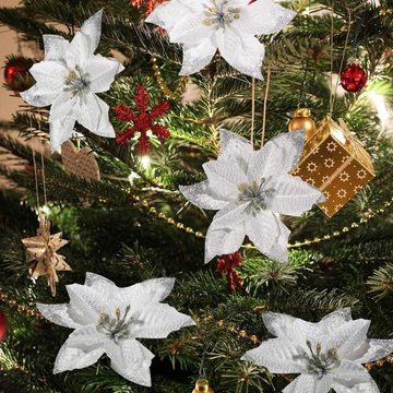 Gontence Christbaumschmuck Blumen Baum Kränze Ornament (1-tlg), Hochzeit Weihnachtsdekoration
