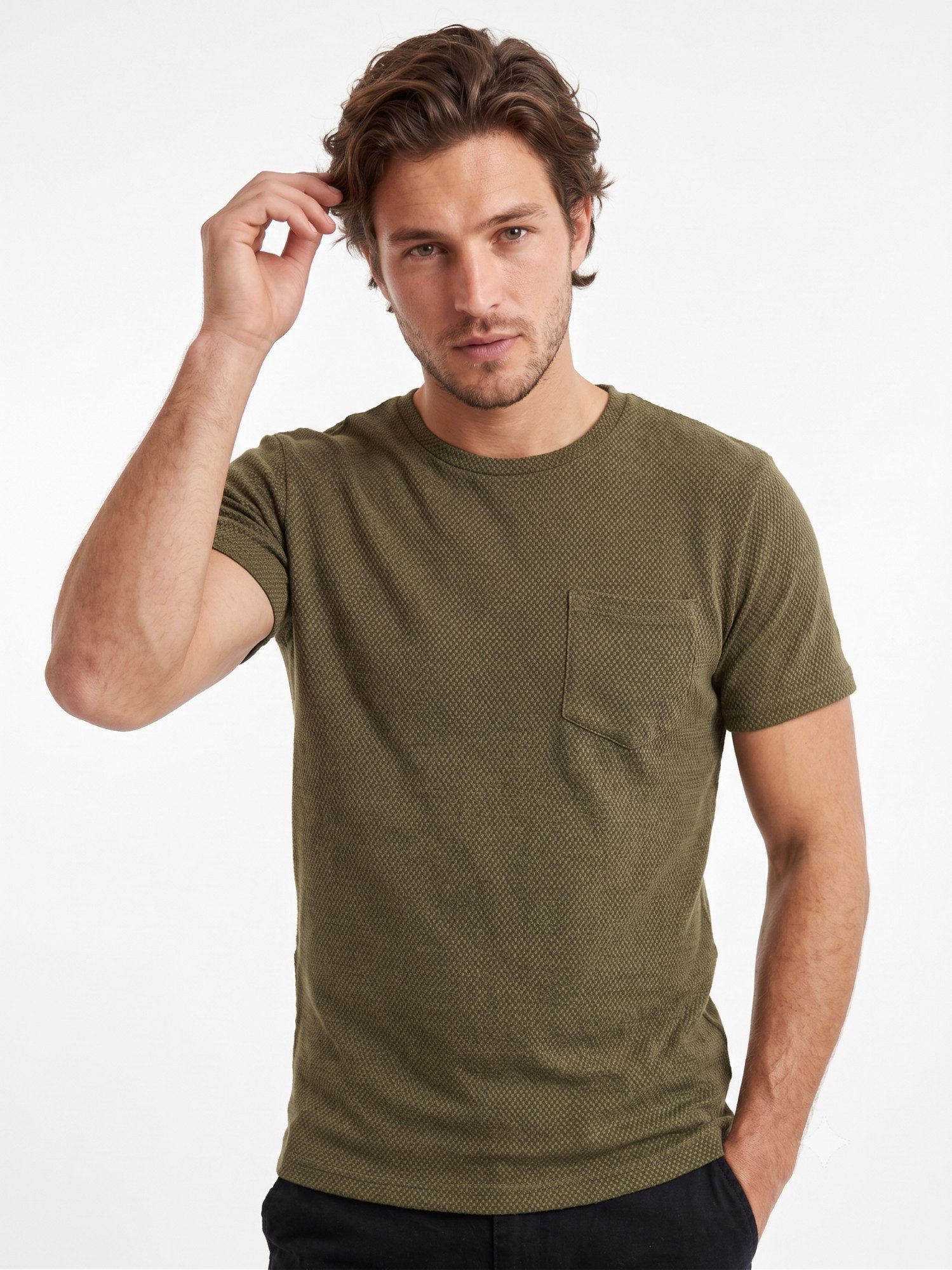 TOM TAILOR Denim T-Shirt New Structure Tee