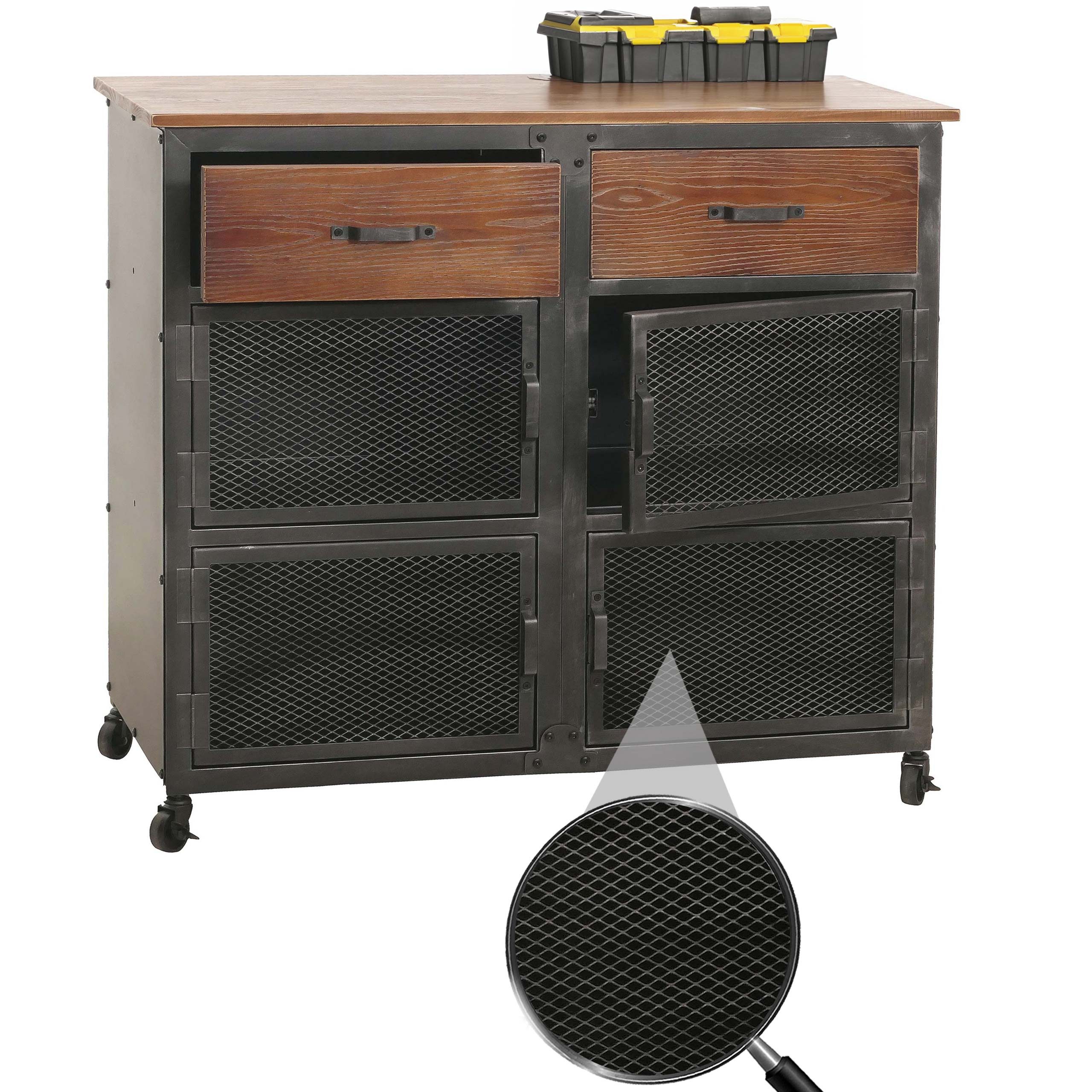 MCW Stauraumregal MCW-N28-W, Großzügiger Stauraum