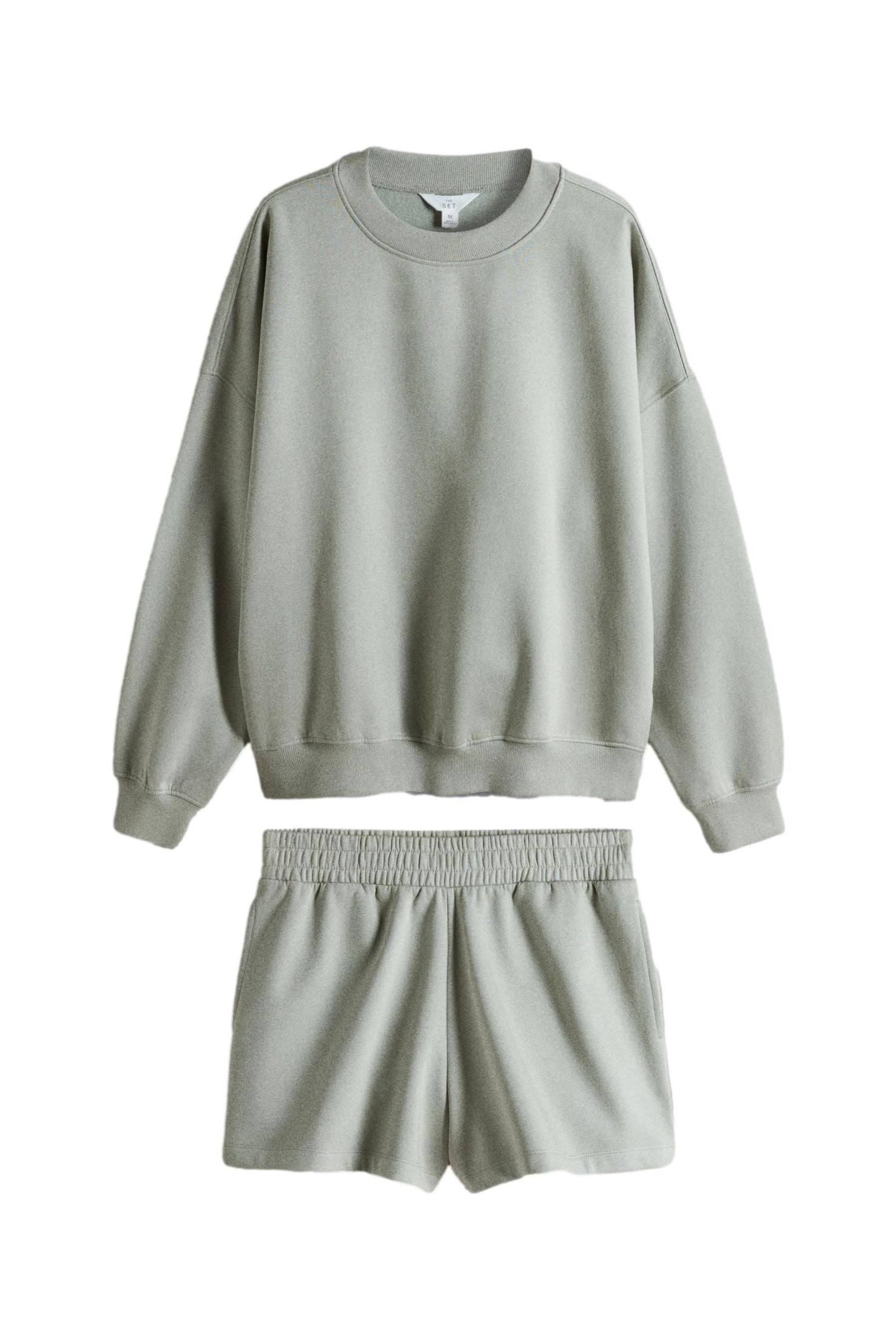Shorts The Set Rundhalssweatshirt und Shorts im Set