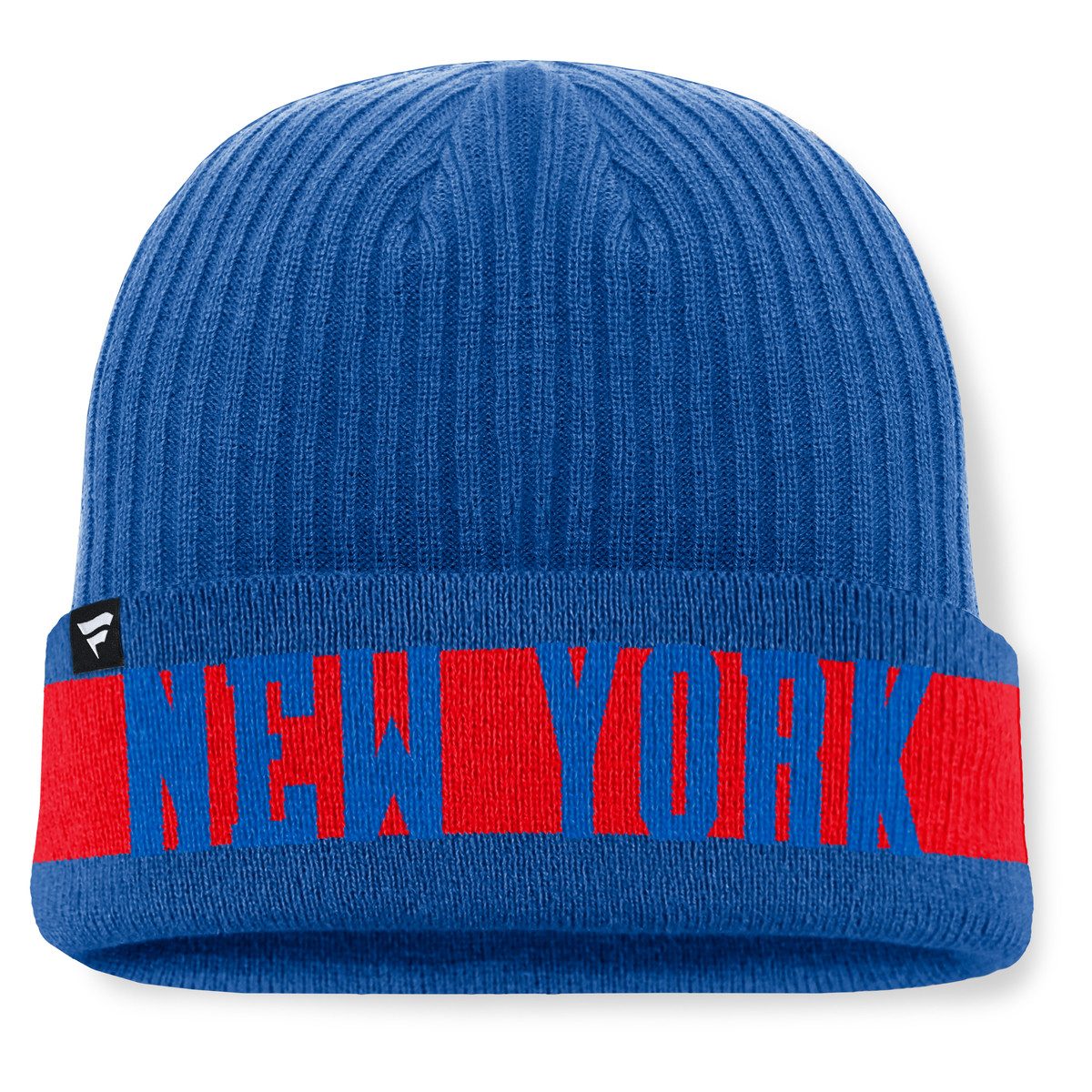 Fanatics Bommelmütze Fanatics Mütze New York Rangers A/ Beanie Cuff