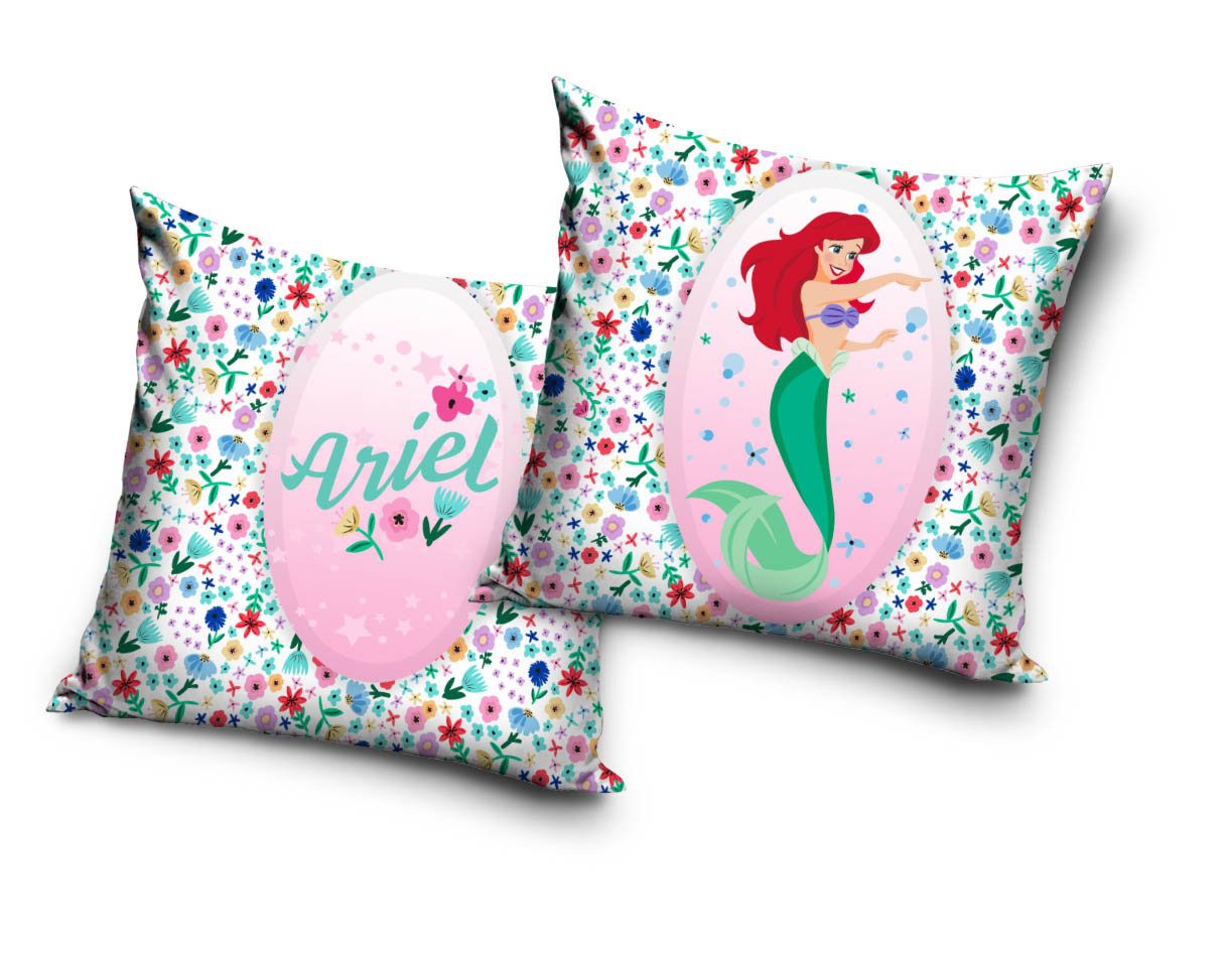 Disney Dekokissen Princess Velour Kissen Dekokissen 40 x 40 cm