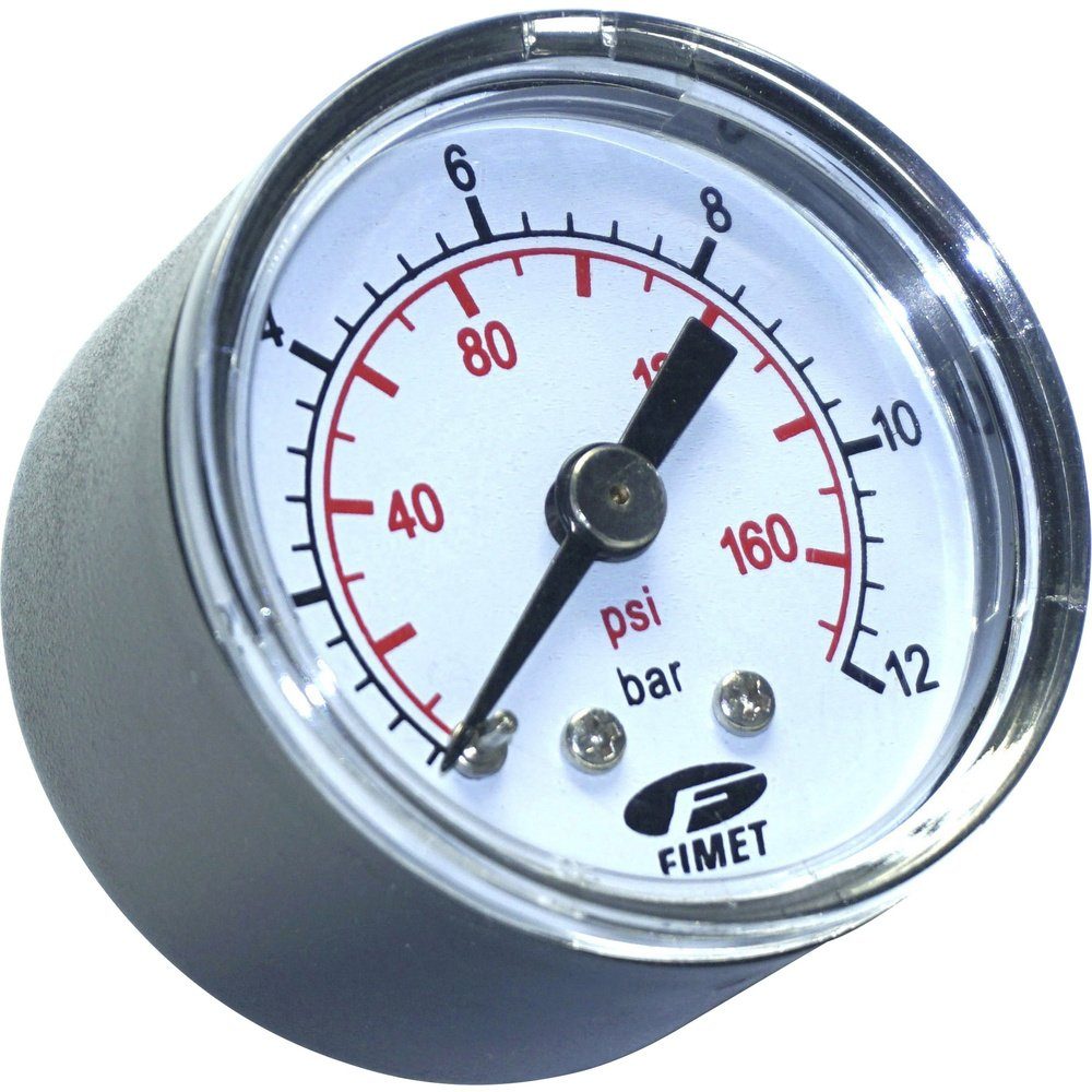 Druckluftgeräte-Set Aerotec Manometer 9052092 Anschluss (Manometer): Rückseite Außengewi