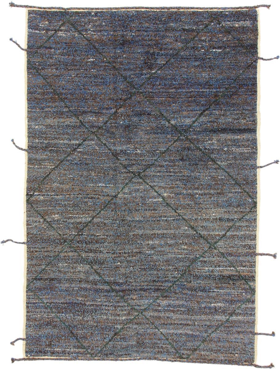 Orientteppich Berber Maroccan Design 185x278 Handgeknüpfter Moderner Orientteppich, Nain Trading, rechteckig, Höhe: 20 mm