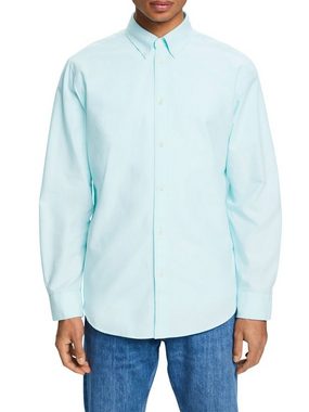 Esprit Langarmhemd Oxford-Hemd aus Baumwolle