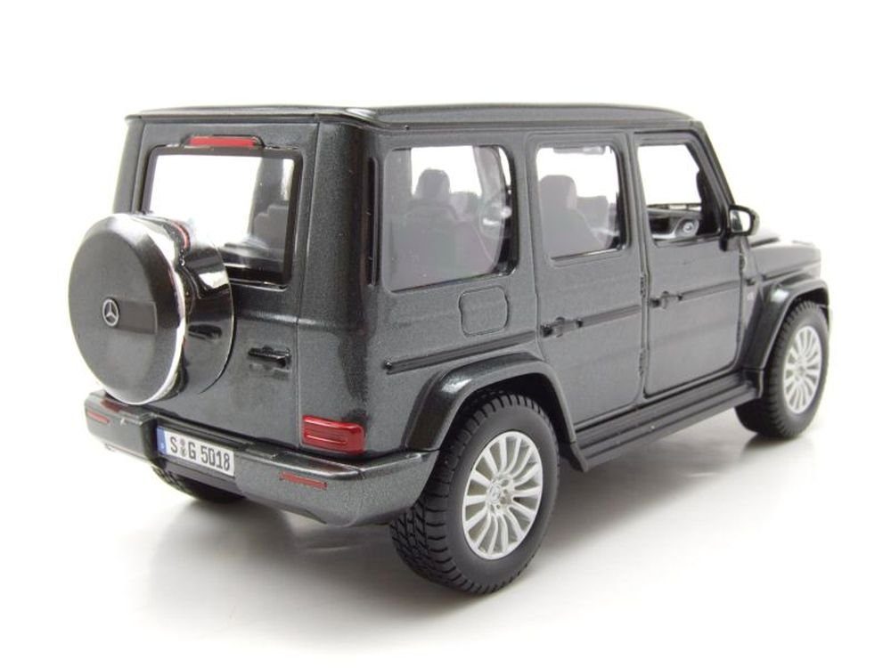 Maisto® Modellauto Mercedes G63 AMG G-Klasse G-Modell 2019 grau metallic Modellauto 1:24, Maßstab 1:24