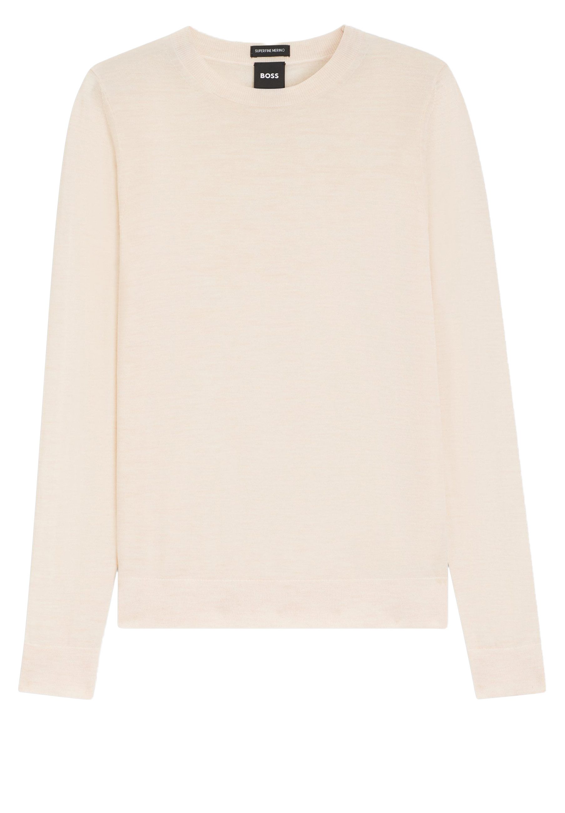 BOSS Strickpullover Ferpina aus Merinowolle (1-tlg)