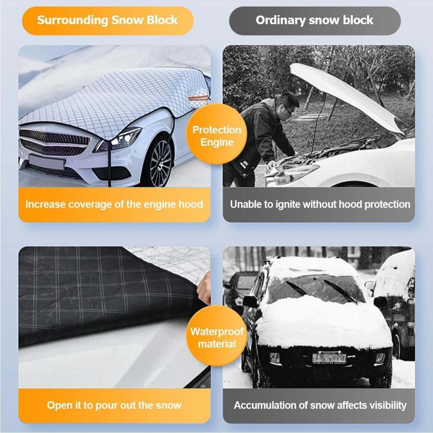Trends for Living: Autoplane car windshield cover, waterproof and frost-proof, foldable
