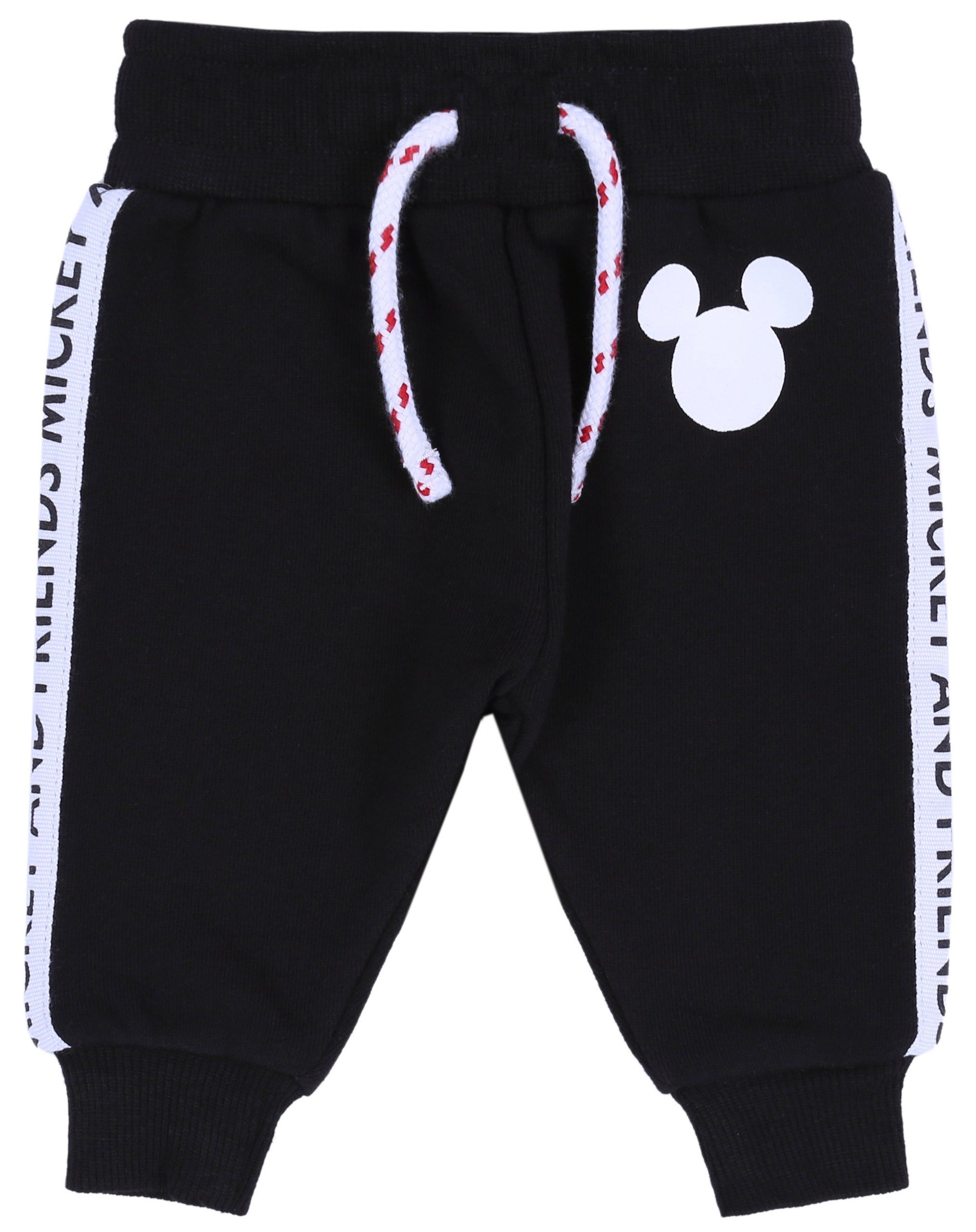 Sarcia.eu Trainingsanzug Set: Hose + Bluse Mickey Maus DISNEY 9-12 Monate