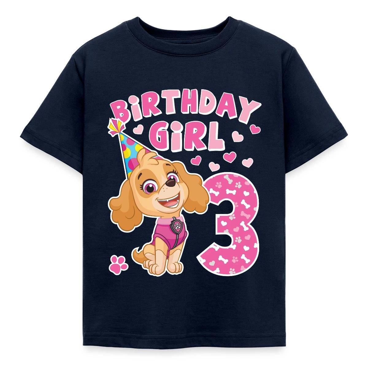 T-Shirt Paw Patrol 3 Jahre Alt Geschenk 3. Geburtstag Skye Kinder T-Shirt