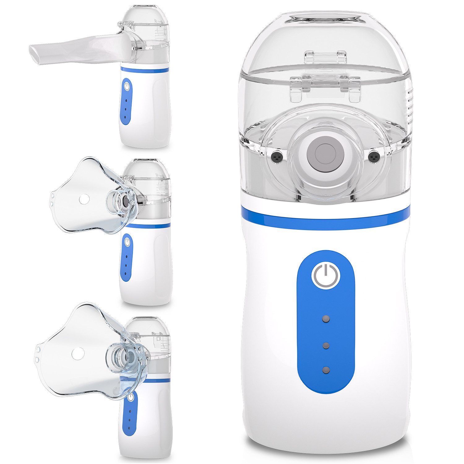 Inhalator Inhalator Tragbarer Mini Vernebler,Vernebler für Erwachsene und Kinder