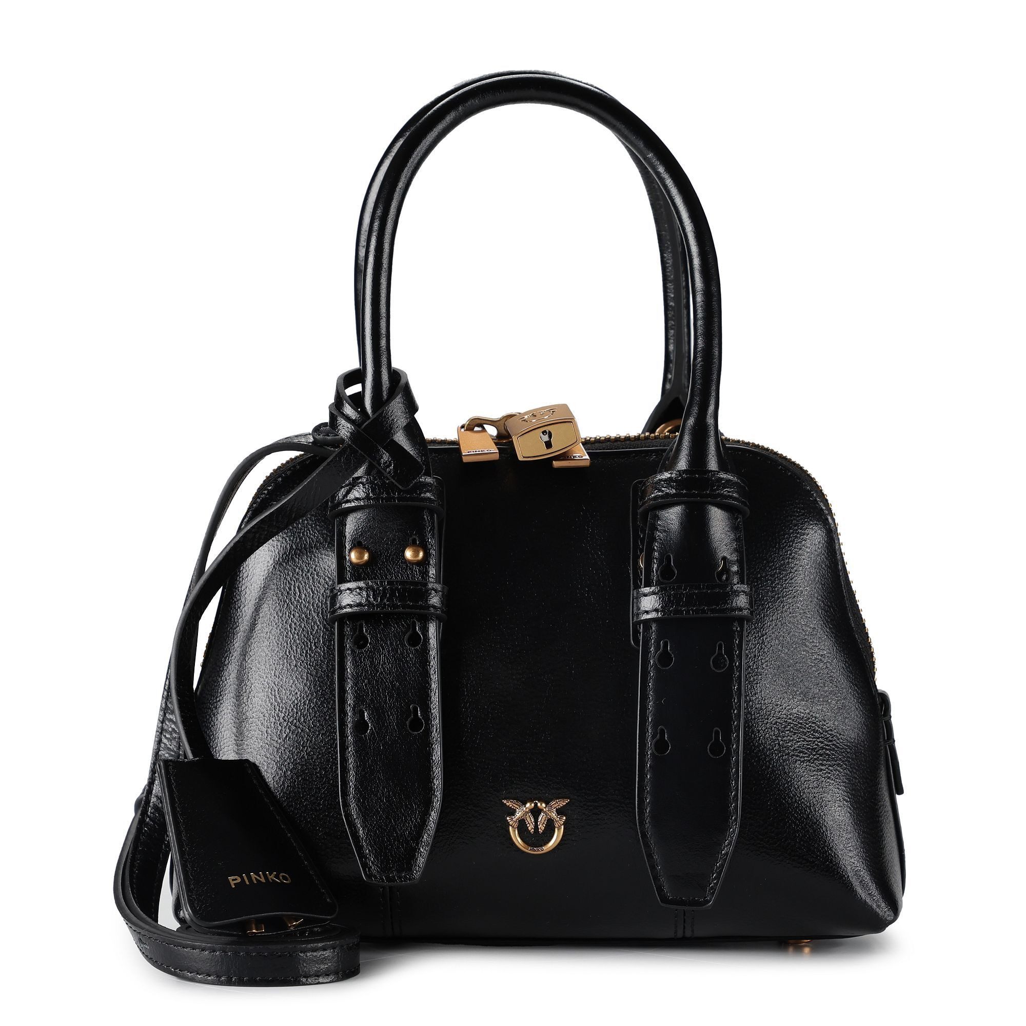 PINKO Henkeltasche, Leder