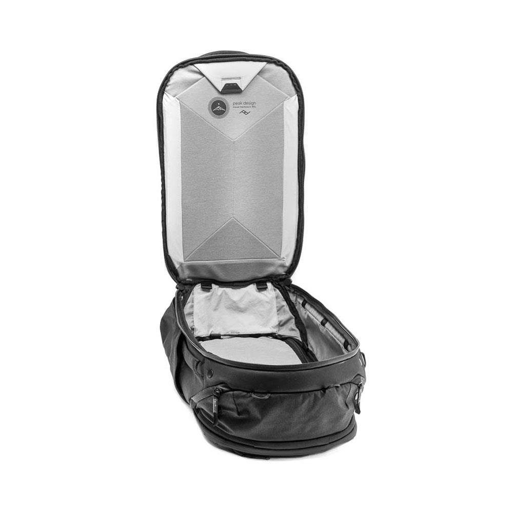 Peak Design Reisetasche Travel Backpack 45L Black - Reise- und Fotorucksack