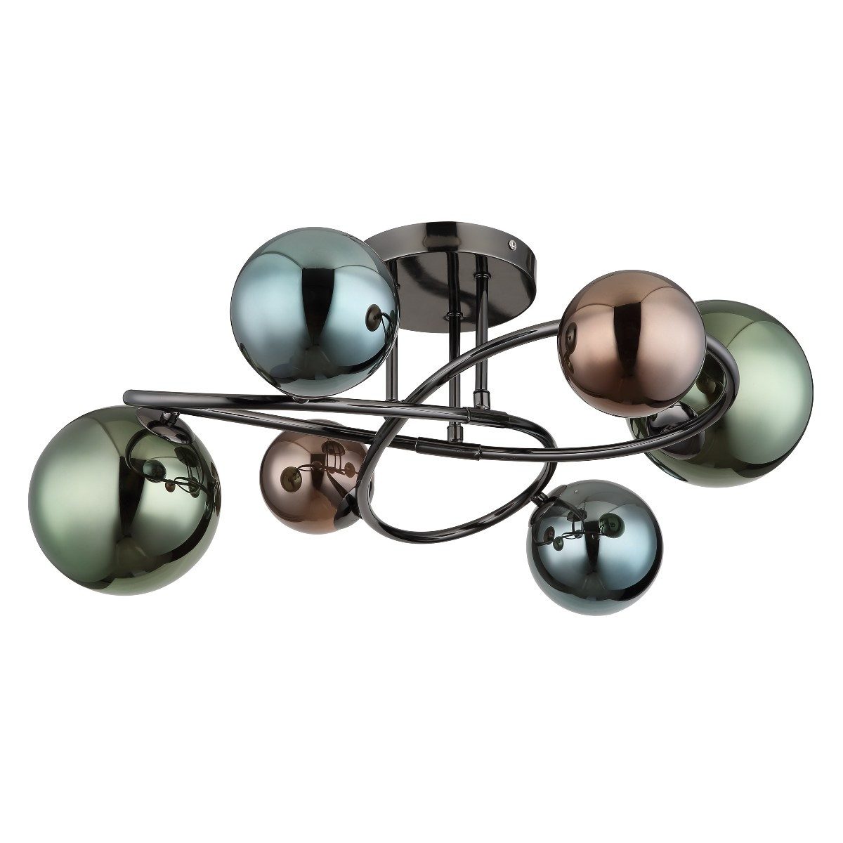GLOBO LIGHTING Deckenleuchte Riha, LED-Leuchtmittel inklusive, günstig online kaufen
