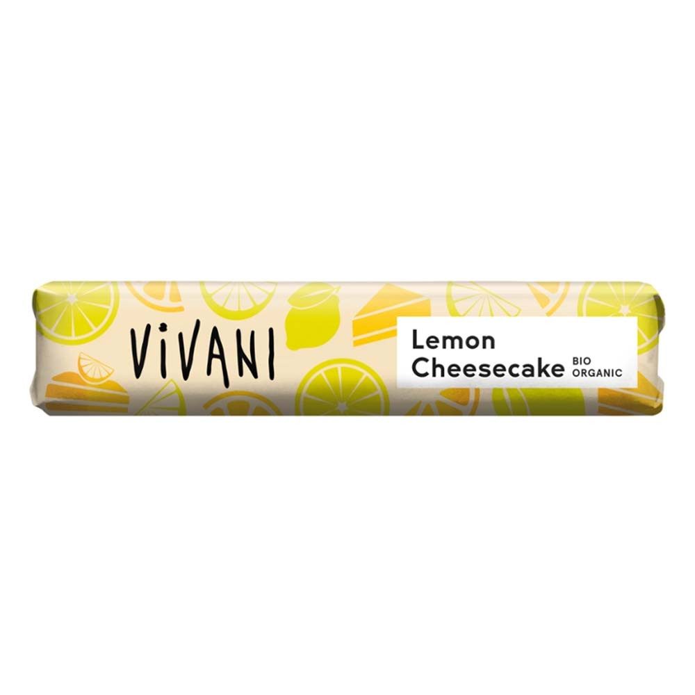 Vivani Süßigkeit Schokoriegel - Lemon Cheesecake 40g