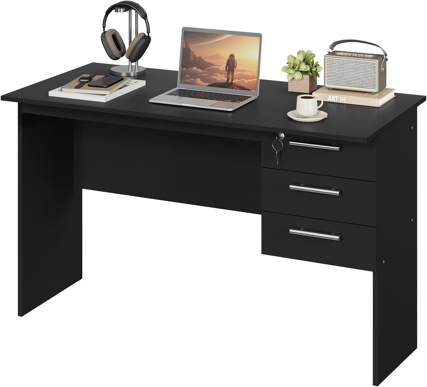 Woltu Schreibtisch, Computertisch 120x60cm Bürotisch PC Tisch, Kinder Arbei günstig online kaufen