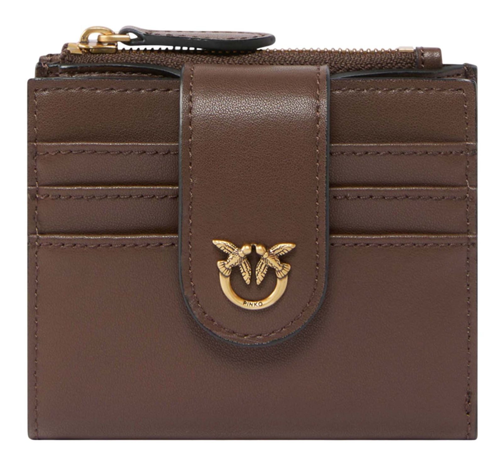 PINKO Geldbörse Multi Purpose Wallet, aus echtem Rindsleder