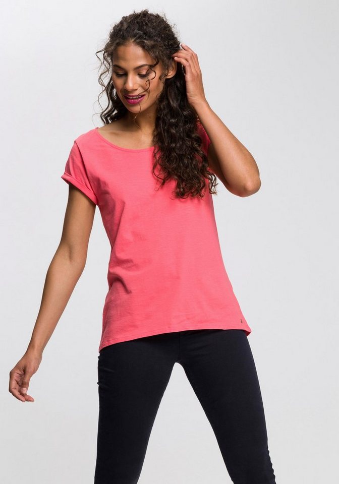 Esprit TShirt mit angeschnittenen Ärmeln kaufen OTTO Esprit TShirt mit angeschnittenen Ärmeln kaufen OTTO