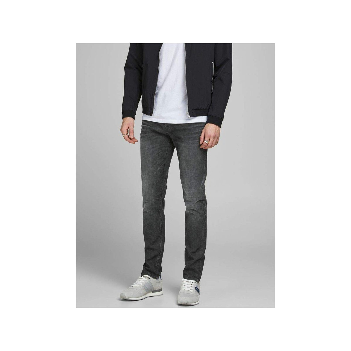 Jack (1-tlg) 5-Pocket-Jeans & grau Jones