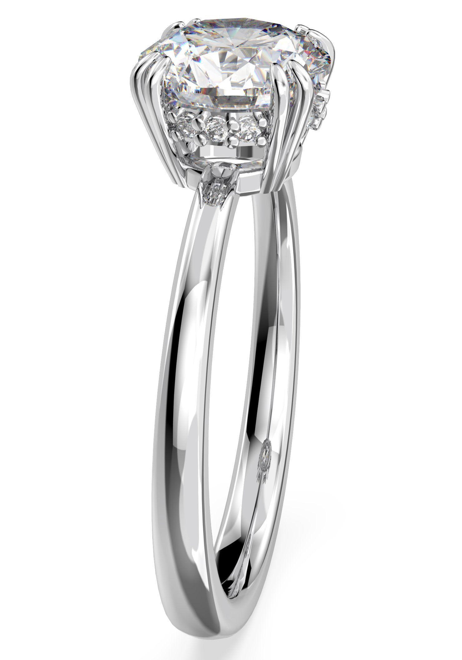 Swarovski Fingerring Stilla Round Cocktailring, mit Swarovski® Kristall