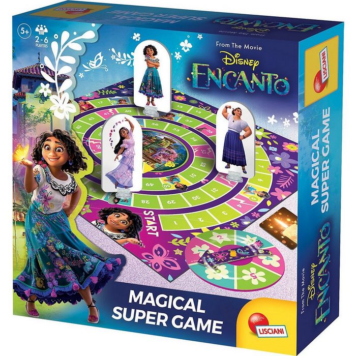 Lisciani Lernspielzeug Encanto Brettspiel Super Game